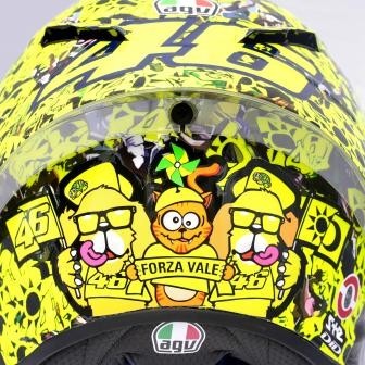 In photos: Rossi's final home race helmet design